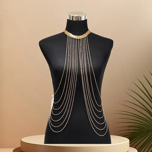 Body chain dorado